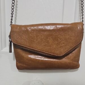 HOBO Leather Clutch With Chain